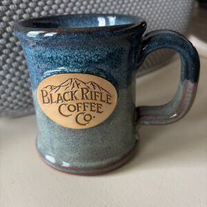 Black Rifle Coffee Company Handmade Stoneware Pottery 12 oz. Mug Made in USA